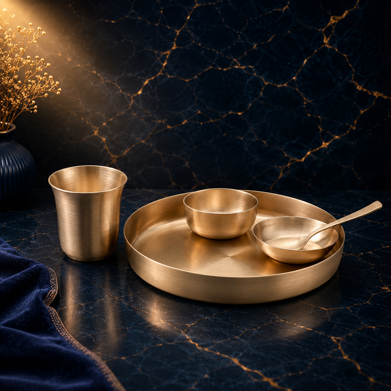 12" THALI BABY SET